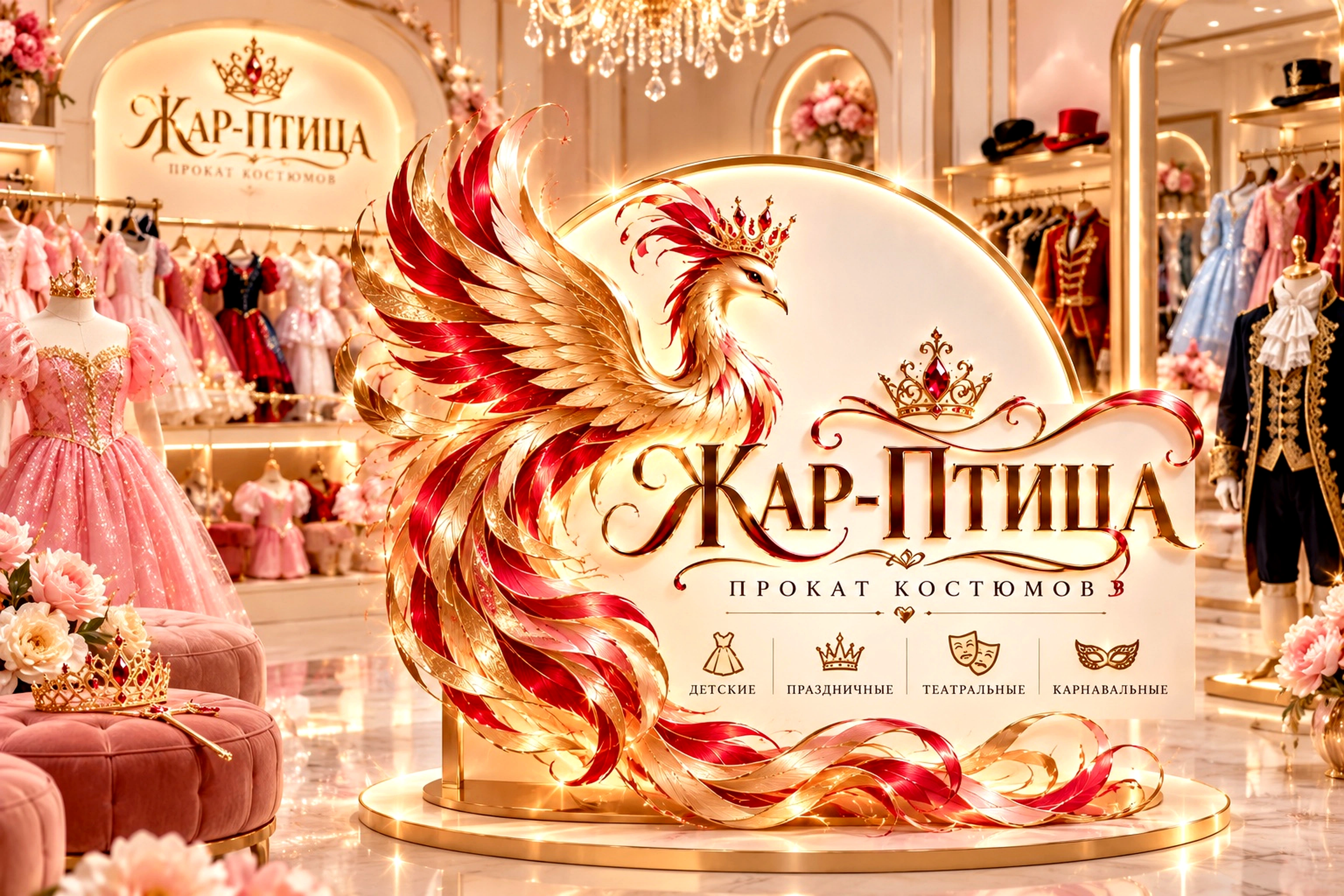 Жар-Птица — прокат праздничных, театральных и карнавальных костюмов в Шымкенте